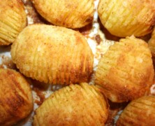 Ziemniaki Hasselback – Hasselbackspotatis
